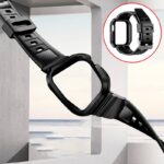 38mm/40mm/41mm Apple watch 一体型 バンド TPU製 バンド Apple Watch 42/44/45/49mmバンド  アップルウォッチ バンド 取付簡単 全4色 SKU:IPC04272024109LS - 画像 (12)