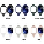 38mm/40mm/41mm Apple watch 一体型 バンド TPU製 バンド Apple Watch 42/44/45/49mmバンド  アップルウォッチ バンド 取付簡単 全4色 SKU:IPC04272024109LS - 画像 (5)