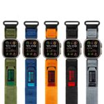 Apple Watch 38/40/41mm バンド ベルト ナイロン製 42/44/45/49mmバンド アップルウォッチ バンド 取付簡単 全5色 SKU:IPC05022024008 - 画像 (3)