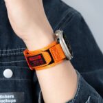 Apple Watch 38/40/41mm バンド ベルト ナイロン製 42/44/45/49mmバンド アップルウォッチ バンド 取付簡単 全5色 SKU:IPC05022024008 - 画像 (2)