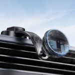 Magsafe対応 PD15W ワイヤレス充電器 半導体冷却 マウンティングアームマグネット式車載ホルダー 車用 マグネット充電器 ダッシュボードホルダー 全機種対応 スマホ アンドロイ SKU:IPC05022024016