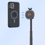 Magsafe対応 三脚ホルダー MG16L 伸縮式 スタンド   セルカ棒 高級型アルミニウム合金 伸縮調整可能 47cmまで伸びる 自撮り棒  SKU:IPC05022024022 - 画像 (4)