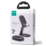 折れ畳式 スマホスタンド スマートフォン スタンド スマートフォンホルダー スマホアクセサリー黒色 SKU:IPC05022024028 - 画像 (8)