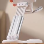 折れ畳式 スマホスタンド スマートフォン スタンド スマートフォンホルダー スマホアクセサリー黒色 SKU:IPC05022024028 - 画像 (6)