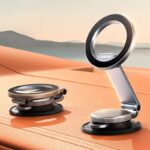 Magsafe対応 車載ホルダー 強力固定 スマホホルダー マグネット式車載ホルダー Joyroom 超強吸着力 ダッシュボードホルダー 全機種対応 全3色 SKU:IPC05022024029