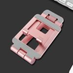 折り畳式 スタンド  アルミニウム製スタンド  超コンパクト  タブレット スマホ用 スタンド  スマートフォンスタンド   全3色 SKU:IPC05022024044 - Image 2