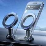 MagSafe対応 強磁力 車載ホルダー エアコン吹出口 強磁力 スマホホルダー ダッシュボードホルダー 超強吸着力 車載ホルダー 角度自由調節 全2種類  SKU:IPC05022024046 - Image 2