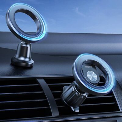 MagSafe対応 強磁力 車載ホルダー エアコン吹出口 強磁力 スマホホルダー ダッシュボードホルダー 超強吸着力 車載ホルダー 角度自由調節 全2種類  SKU:IPC05022024046