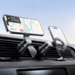 MagSafe対応 強磁力 車載ホルダー エアコン吹出口 強磁力 スマホホルダー ダッシュボードホルダー 超強吸着力 車載ホルダー 角度自由調節 全2種類  SKU:IPC05022024046 - Image 6