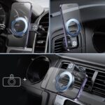 MagSafe対応 強磁力 車載ホルダー エアコン吹出口 強磁力 スマホホルダー ダッシュボードホルダー 超強吸着力 車載ホルダー 角度自由調節 全2種類  SKU:IPC05022024046 - Image 8