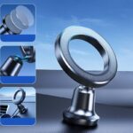 MagSafe対応 強磁力 車載ホルダー エアコン吹出口 強磁力 スマホホルダー ダッシュボードホルダー 超強吸着力 車載ホルダー 角度自由調節 全2種類  SKU:IPC05022024046 - Image 4