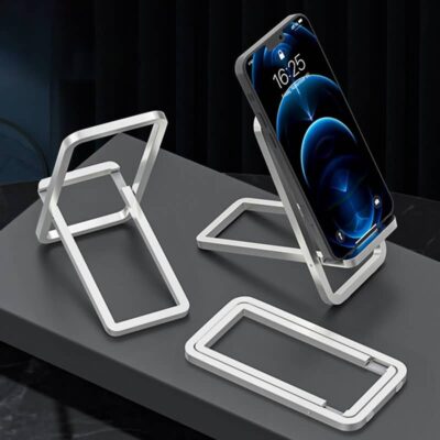 折れ畳式 スマホスタンド スマートフォン スタンド スマートフォンホルダー スマホアクセサリー黒色 SKU:IPC05022024053