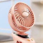壁掛け扇風機 6000mAhバッテリー内蔵 5段階風量調整 クリップ式 扇風機 アウトドア ファン ミニ扇風機 熱中症対策 全3色 SKU:IPC05022024055 - Image 16