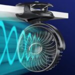 壁掛け扇風機 6000mAhバッテリー内蔵 5段階風量調整 クリップ式 扇風機 アウトドア ファン ミニ扇風機 熱中症対策 全3色 SKU:IPC05022024055 - Image 10