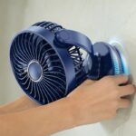 壁掛け扇風機 4000mAhバッテリー内蔵 5段階風量調整 卓上扇風機 アウトドア ファン ミニ扇風機 熱中症対策 全3色 SKU:IPC05022024056 - Image 8
