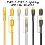 USB-A to Type-C快速充電ケーブル iPhone Lighting・type-c USB ケーブル 1.2M ナイロン素材 高耐久 断線防止 充電ケーブル  全3色 SKU:IPC05022024074 - Image 10