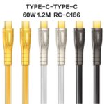 USB-A to Type-C快速充電ケーブル iPhone Lighting・type-c USB ケーブル 1.2M ナイロン素材 高耐久 断線防止 充電ケーブル  全3色 SKU:IPC05022024074 - Image 9
