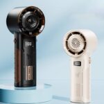100段高速大風量 携帯扇風機 冷却ファン 4000mAh内臓バッテリー ハンディファン 携帯扇風機 風量調節 熱中症対策 全2色 SKU:IPC05072024006