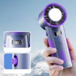 手持ち携帯扇風機  3段階風量調整 2000mAH内臓バッテリー  158*59*59mm卓上扇風機 アウトドア ファン ミニ扇風機 熱中症対策 全3色 SKU:IPC05072024010 - 画像 (11)