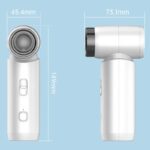 55W 手持ち携帯扇風機 風量調整 4500mAh 内臓バッテリー 卓上扇風機 アウトドア ファン ミニ扇風機 熱中症対策 全3色 SKU:IPC05082024013 - Image 14