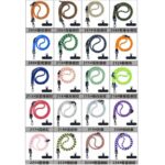 ストラップシート付属  紐 10mm 太め肩掛け  ストラップホルダー  携帯ストラップ ショルダーストラップ 携帯ショルダー 全55色 SKU:IPC05082024019 - Image 9