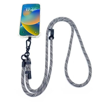 8mm太さ ショルダーストラップ 背面 シールパッド付きセット 吊り下げ スマホ全機種対応  ショルダーストラップ  全56色 SKU:IPC05082024023 - Image 3