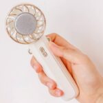 手持ち携帯扇風機 風量調整 2000mAH内臓バッテリー 卓上扇風機  68*56*170mmアウトドア ファン ミニ扇風機 熱中症対策 全3色 SKU:IPC05102024012 - Image 16