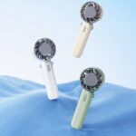 手持ち携帯扇風機 風量調整 2000mAH内臓バッテリー 卓上扇風機  68*56*170mmアウトドア ファン ミニ扇風機 熱中症対策 全3色 SKU:IPC05102024012 - Image 12