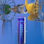 手持ち携帯扇風機 風量調整 4800mAH内臓バッテリー  卓上扇風機 アウトドア ファン ミニ扇風機 熱中症対策 全4色 SKU:IPC05102024014 - Image 12