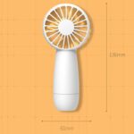 手持ち携帯扇風機 風量調整 4800mAH内臓バッテリー  卓上扇風機 アウトドア ファン ミニ扇風機 熱中症対策 全4色 SKU:IPC05102024014 - Image 15