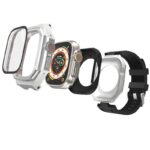 Apple watch ultra 49mm 一体型 バンド メタル+シリコン製アップルウォッチ カバーApple Watch 49mm 腕時計バンド アップル ウォッチ ベルト 全14色 SKU:IPC05102024027 - Image 4