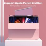 アイパッドミニケース ペン収納 アイパッド ケース スタンド機能 ipad Pro 12.9inch 手帳型カバー ケース 衝撃吸収 タブレット カバー 全8色 SKU:IPC05102024040 - Image 14