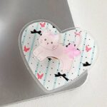 スマホスタンド スマホ全機種対応 スマホアクセサリー収縮 シンプル スタンド ホルダー iphone スタンド  全3色 SKU:IPC05112024004 - Image 3