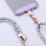 お持ちのスマホケースに挟むだけの簡単取り付け可能~  スマホストラップ用 背面 シールパッド ネックストラップ ストラップホルダー 多機種対応  全18色 SKU:IPC05112024006 - Image 4
