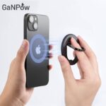 折り畳式 マグネット式 スマホ スタンド Magsafe対応 スマートフォン リングホルダースタンドホルダー 全18色 SKU:IPC05142024001 - Image 4