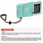 潜水用ケース  水深さ15mで防水ケース 6.8インチまでのスマホに対応可能  iPhone Galaxy防水カバー IPX68防水 TPUケース 全面保護 SKU:IPC05172024002 - Image 4