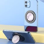 MagSafe対応 スマホスタンドホルダー 360度回転 マグネット式 マグセーフ iPhoneホルダー  角度調整 スタンド 全3色 SKU:IPC05222024025 - Image 2