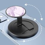 MagSafe対応 スマホスタンドホルダー 360度回転 マグネット式 マグセーフ iPhoneホルダー  角度調整 スタンド 全3色 SKU:IPC05222024025 - Image 3