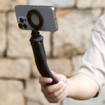 マグネット式  三脚 スマホホルダー TELESIN  フレキシブル三脚  magsafe式 軽量  スマホスタンド三脚 ミニ三脚 スマホスタンド SKU:IPC05222024029 - Image 3