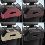 バックシート 収納ボックス  ティッシュ収納 ボトル収納  車内収納袋 後部座席収納バッグ 小物入れ 大容量 アクセサリー  全5色 SKU:IPC05232024012 - 画像 (3)