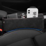運転席用と助手席用 PU皮革 カーシート隙間収納ボックス 左右対応 車用サイド収納ボックス カー用品 PUレザー車シート収納ポケットサイド 左右対称 単個 全5色 SKU:IPC05232024015 - Image 8