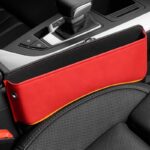 運転席用と助手席用 PU皮革 カーシート隙間収納ボックス 左右対応 車用サイド収納ボックス カー用品 PUレザー車シート収納ポケットサイド 左右対称 単個 全5色 SKU:IPC05232024015 - Image 6