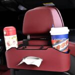 バックシート 収納ボックス  ティッシュ収納 ボトル収納  車内収納袋 後部座席収納バッグ 小物入れ 大容量 アクセサリー  全6色 SKU:IPC05232024016 - Image 3