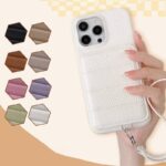 iPhone15 背面型ケース 15Pro PUレザー ケース iPhone15Pro max PU合成革 レザー ケース スマホケース 全8色 SKU:IPC05242024002