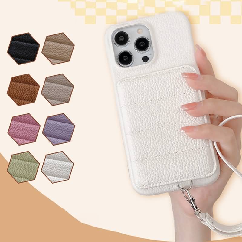 IPC05242024002-01.jpg iPhone15 背面型ケース 15Pro PUレザー ケース iPhone15Pro max PU合成革 レザー ケース スマホケース 全8色 SKU:IPC05242024002 - Image 1