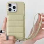 iPhone15 背面型ケース 15Pro PUレザー ケース iPhone15Pro max PU合成革 レザー ケース スマホケース 全8色 SKU:IPC05242024002 - Image 5