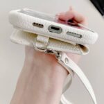 iPhone15 背面型ケース 15Pro PUレザー ケース iPhone15Pro max PU合成革 レザー ケース スマホケース 全8色 SKU:IPC05242024002 - Image 2