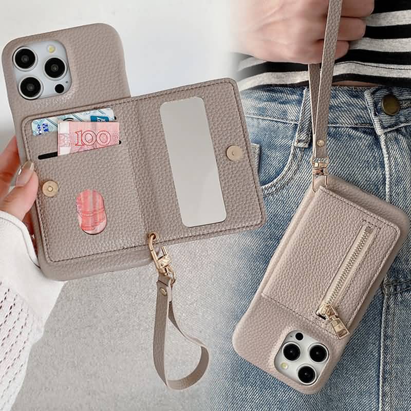 IPC05242024005-01.jpg iPhone15 背面型ケース 15Pro PUレザー ケース iPhone15Pro max PU合成革 レザー ケース スマホケース 全8色 SKU:IPC05242024005 - Image 1