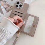 iPhone15 背面型ケース 15Pro PUレザー ケース iPhone15Pro max PU合成革 レザー ケース スマホケース 全8色 SKU:IPC05242024005 - Image 15