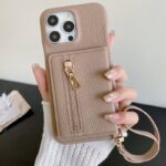 iPhone15 背面型ケース 15Pro PUレザー ケース iPhone15Pro max PU合成革 レザー ケース スマホケース 全8色 SKU:IPC05242024005 - Image 12